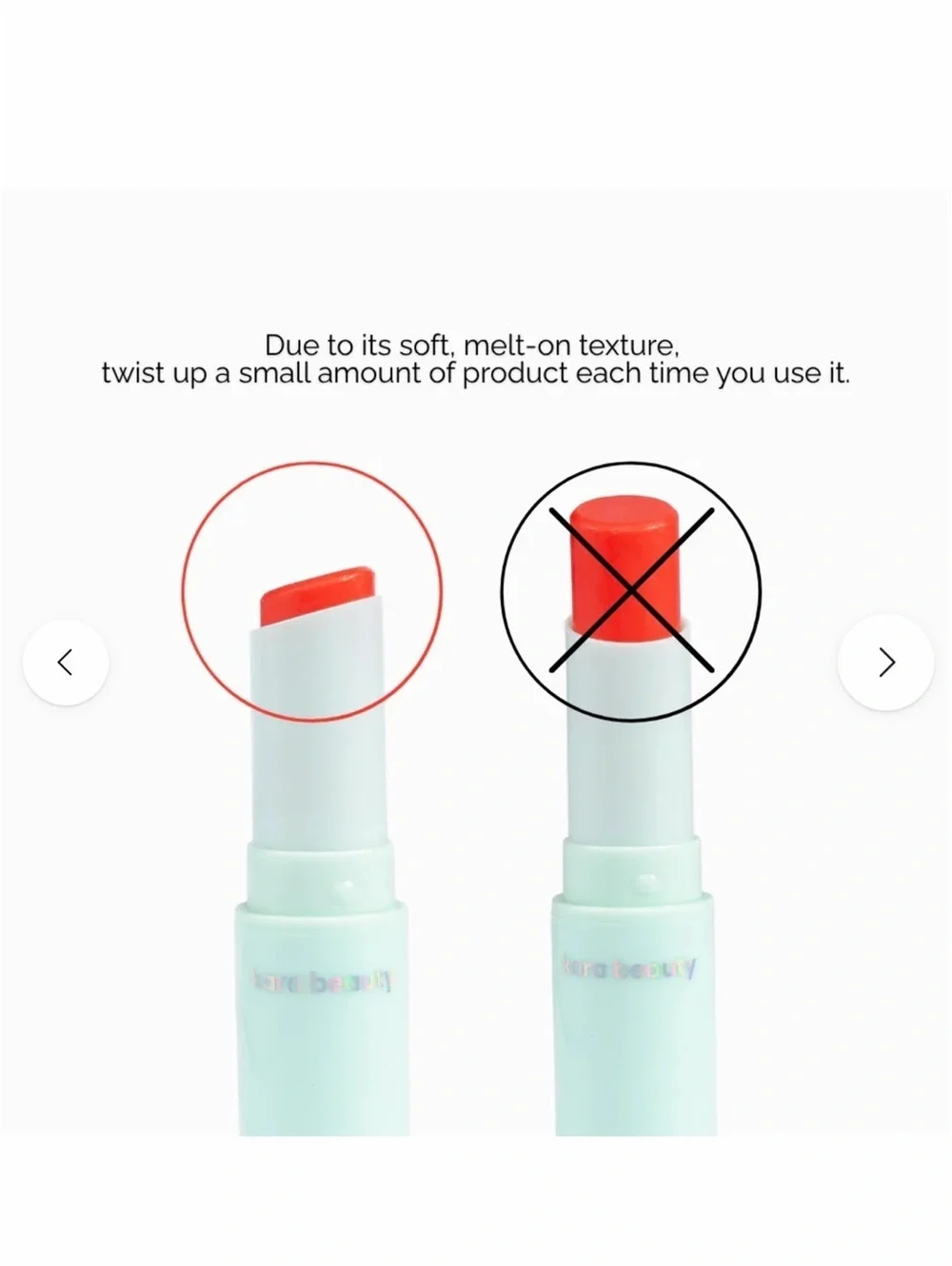 Kara Beauty Bubble Babe Juicy Gloss Stick 3 g in Strawberry NEW
